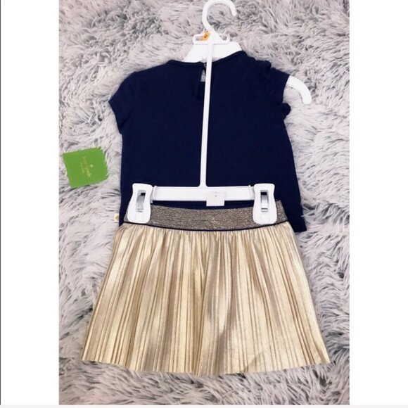 NWT Kate Spade Tossed Hearts Skirt Set - Picture 2 of 5